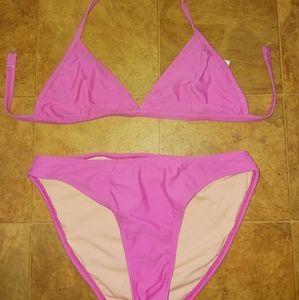 Newport News pink bikini size 8